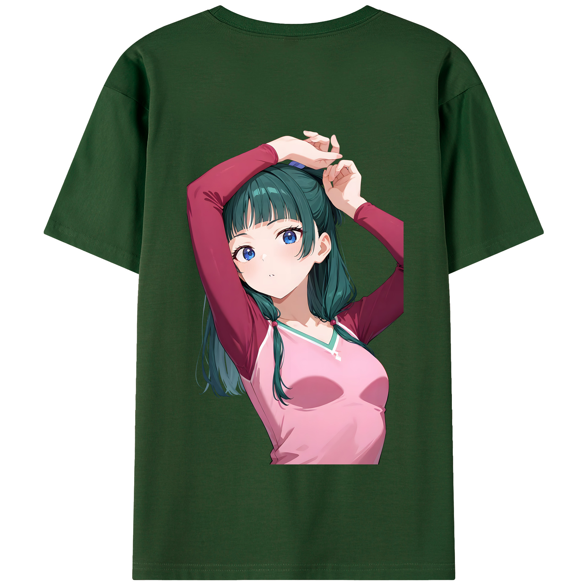 （画像用） 薬屋のひとりごと The Apothecary Diaries 綿100％半袖Tシャツ（背面プリント）
